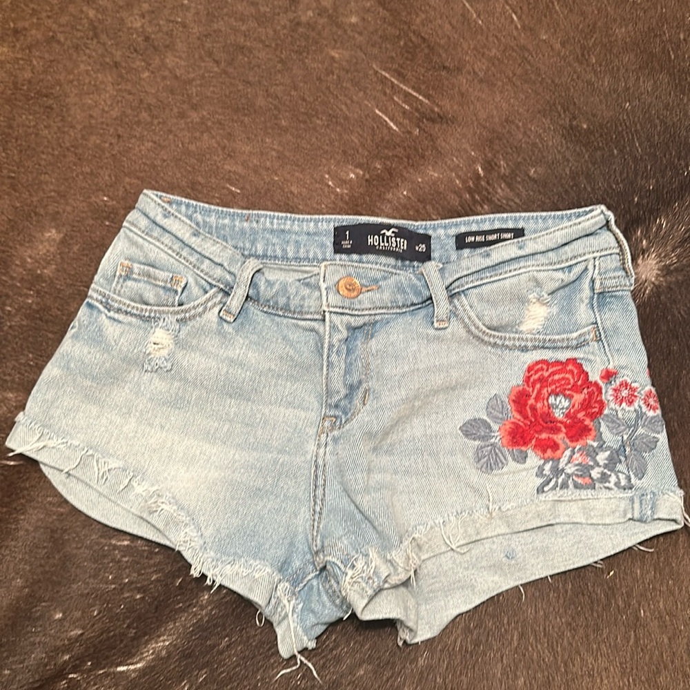 Holster Embroidered LowRise Short Short